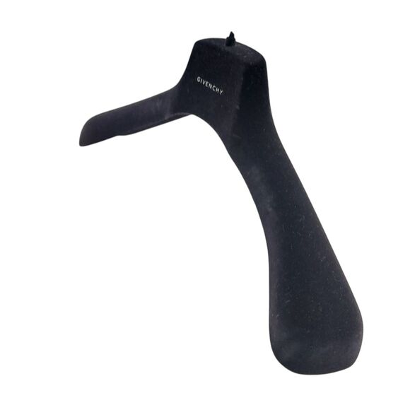 Vintage Givenchy Velvet Clothes Hanger Designer Luxury Black Blazer Coat Jacket - Picture 7 of 8